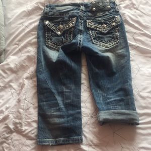 Girls Miss Me capris